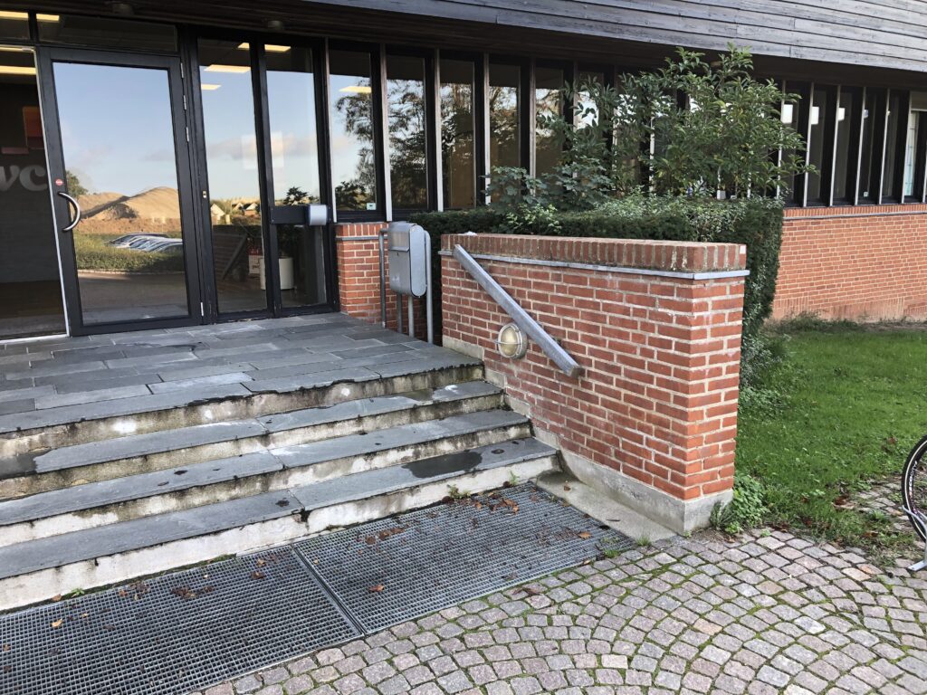 Milnersvej: indgang